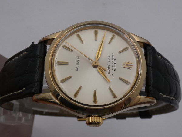 Rolex RARO Oyster Perpetual Expoler 5506 Laminato Oro 18Kt Automatico Anni 60's Vintage