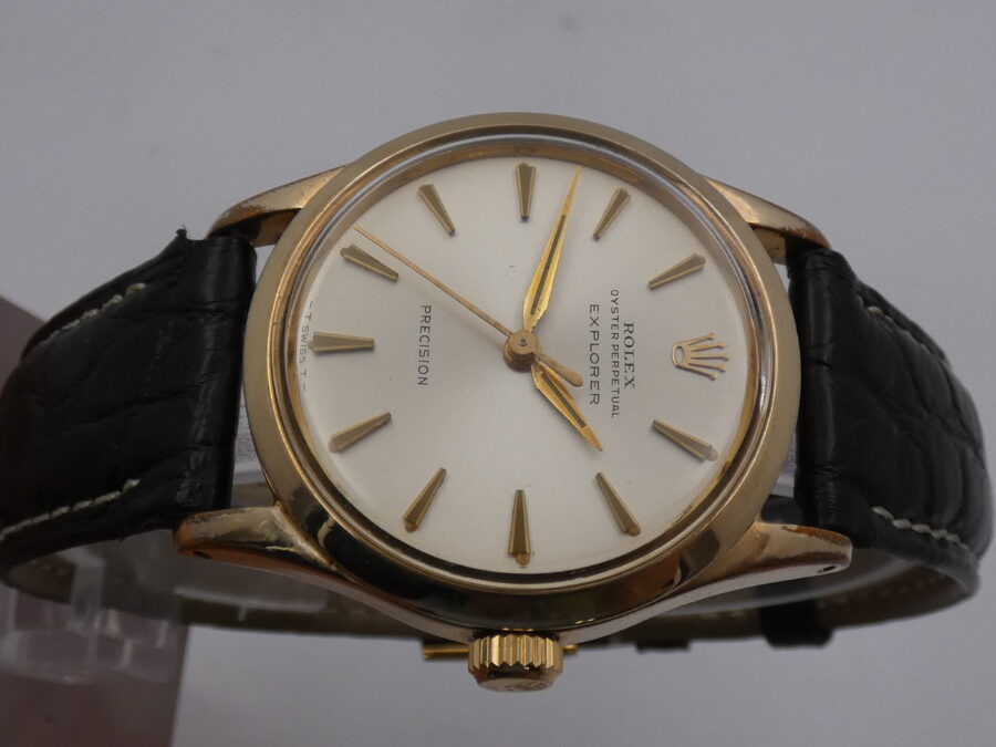 Rolex RARO Oyster Perpetual Expoler 5506 Laminato Oro 18Kt Automatico Anni 60's Vintage - immagine 3