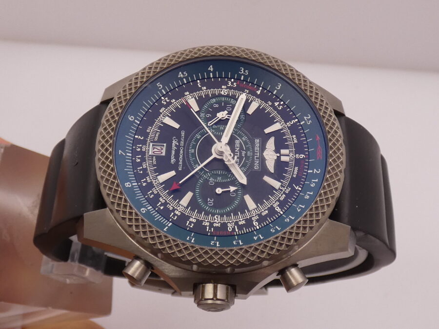 Cronografo Breitling For Bentley Supersports E27365 VERDE With BOX Titanio Limited Edition 1000pcs - immagine 4