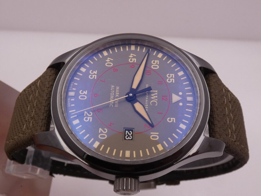 IWC Pilot Mark Top Gun Miramar Mark XVIII With PAPERS Anno 2017 Ceramica Automatico Date Ref.IW324702 - immagine 3