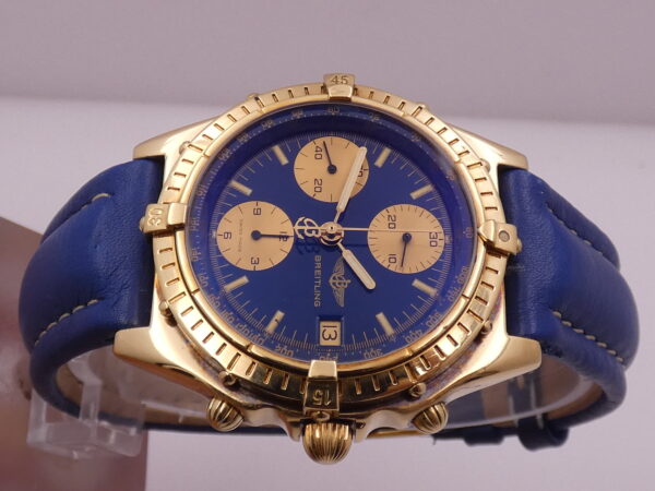 Breitling Chronomat Chronograph 81950 18Kt Solid Gold Automatic With BOX Years '90s