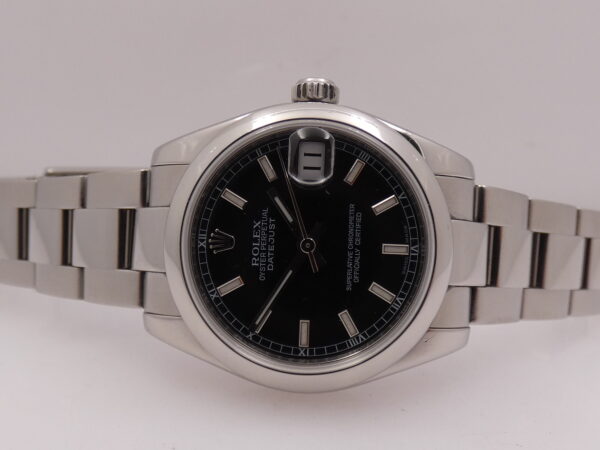 Rolex Datejust 31 Mid-size 178240 SEL Automatico ANNO 2007 Braccialato Acciaio Ladies