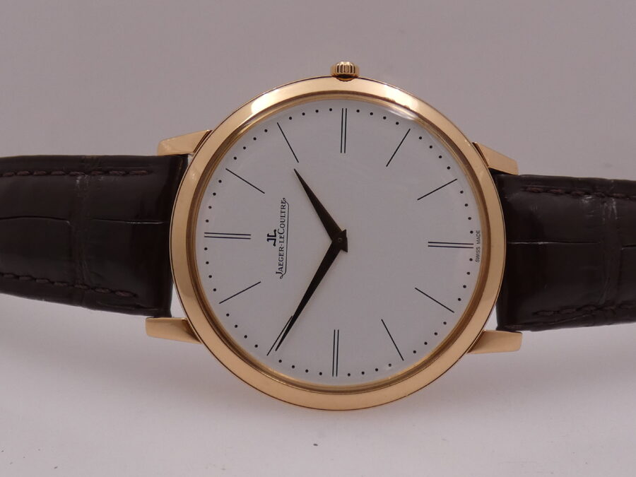 Jaeger-LeCoultre Master Ultra Thin 1907 39mm 18Kt Oro Rosa With PAPERS Anno 2017 Manuale Ref 120.2.79 - immagine 4
