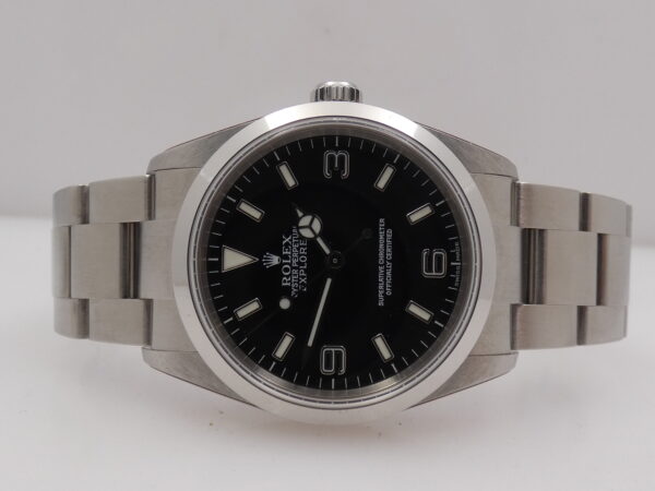 Rolex Explorer I 114270 N.O.S. Full Stickered Italian PAPERS ANNO 2003 Automatico Acciaio New Old Stock