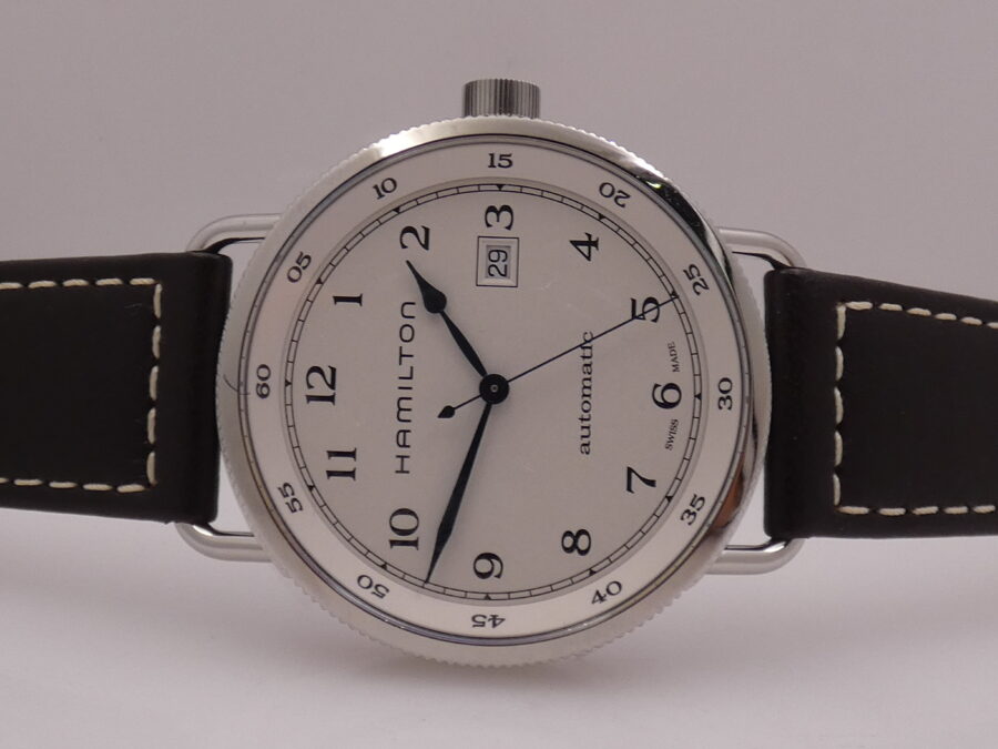 Hamilton Khaki Navy Pioneer NEW BOX&PAPERS Automatico Acciaio Ref H777150 - immagine 5