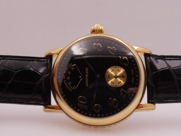 Montblanc Reserve De Marche Meisterstück Oro18Kt N.O.S. BOX&PAPERS Carica Manuale Ref. 7007 New Old Stock Anni 90's