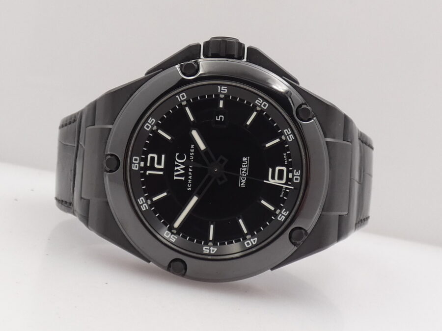 IWC Ingenieur AMG Black Series Ceramic LIKE NEW With PAPERS Anno 2019 Automatico Date Ref. IW322503 - immagine 5