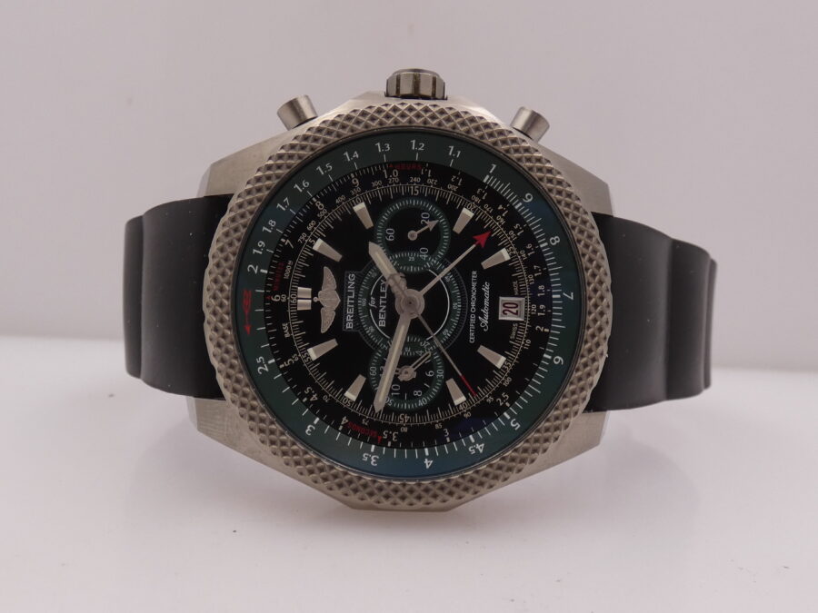 Cronografo Breitling For Bentley Supersports E27365 VERDE With BOX Titanio Limited Edition 1000pcs - immagine 5