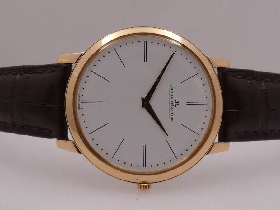 Jaeger-LeCoultre Master Ultra Thin 1907 39mm 18Kt Oro Rosa With PAPERS Anno 2017 Manuale Ref 120.2.79 - immagine 5