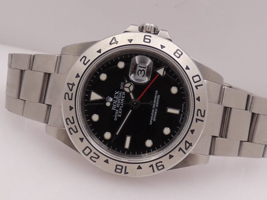 Rolex Explorer II 16570 T SEL No Holes ITALIAN PAPERS Anno 2005 Automatico Acciaio - immagine 6
