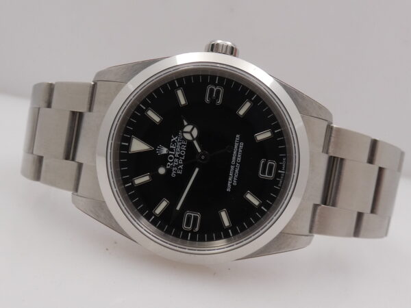 Rolex Explorer I 114270 N.O.S. Full Stickered Italian PAPERS ANNO 2003 Automatico Acciaio New Old Stock