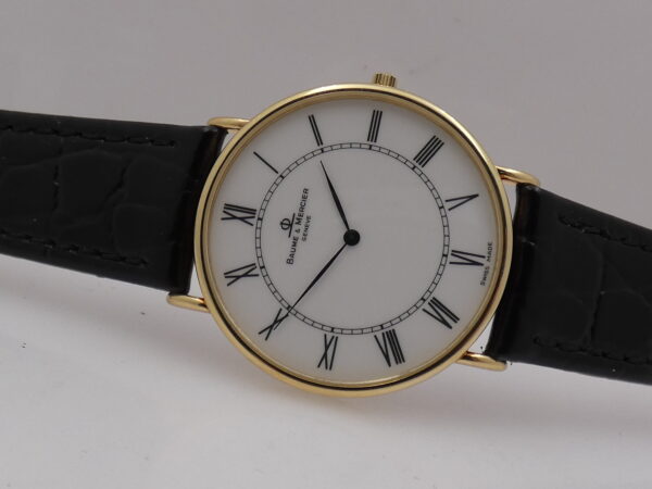 Baume & Mercier Classic Ultra Thin "Dono SIP" Oro 18Kt With BOX Anni '90s Ref. 15172A