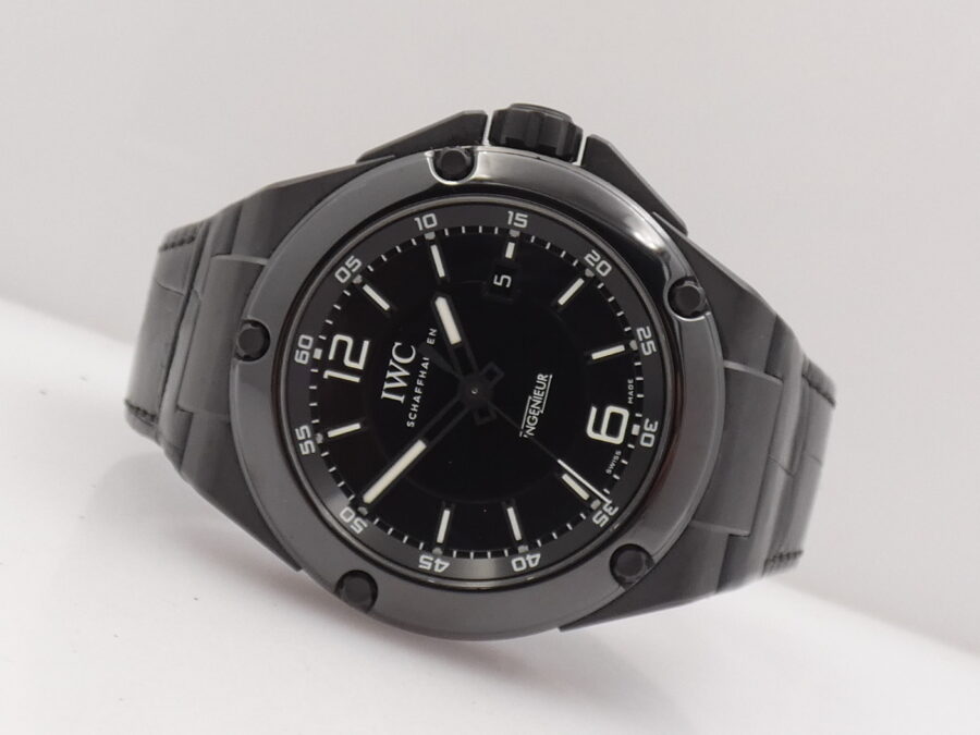 IWC Ingenieur AMG Black Series Ceramic LIKE NEW With PAPERS Anno 2019 Automatico Date Ref. IW322503 - immagine 6