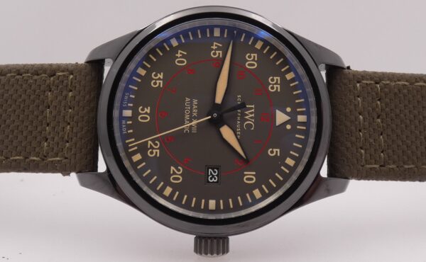 IWC Pilot Mark Top Gun Miramar Mark XVIII With PAPERS Anno 2017 Ceramica Automatico Date Ref.IW324702