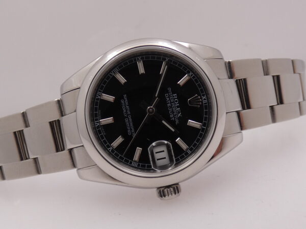 Rolex Datejust 31 Mid-size 178240 SEL Automatico ANNO 2007 Braccialato Acciaio Ladies