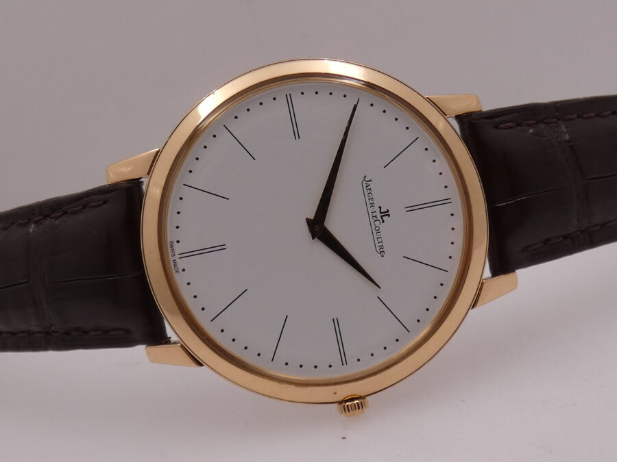 Jaeger-LeCoultre Master Ultra Thin 1907 39mm 18Kt Oro Rosa With PAPERS Anno 2017 Manuale Ref 120.2.79 - immagine 6