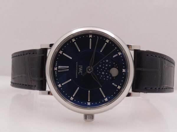 IWC Portofino Moon Phase IW4590 Automatico Diamonds Dial With PAPERS ANNO 2016 Limited Edition Laureus Sport For Good Foundation