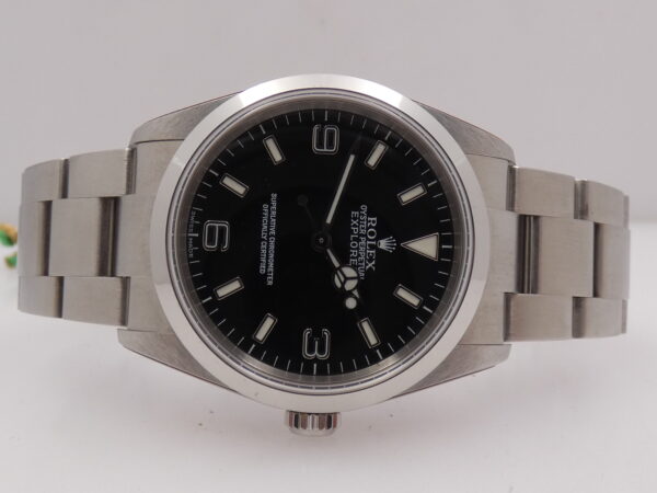 Rolex Explorer I 114270 N.O.S. Full Stickered Italian PAPERS ANNO 2003 Automatico Acciaio New Old Stock