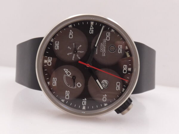 Meccaniche Veloci QuattroValvole 42mm Day Date PowerReserve Titanio NEW BOX&PAPERS Automatico W122N063