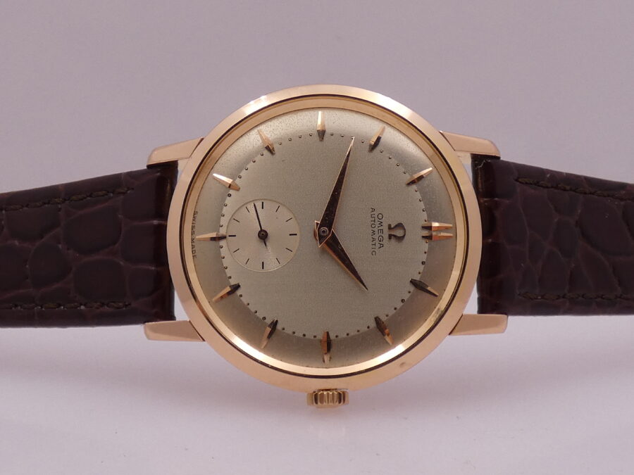 Omega Classic Dual Tone 2897 Automatico Oro Rosa 18Kt ANNO1958 TOP CONDITION - immagine 5