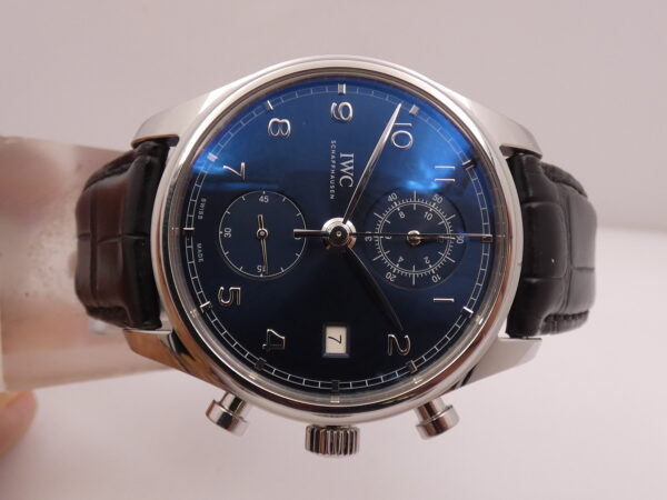 Cronografo IWC Portuguese With PAPERS ANNO 2018 Automatico Acciaio Ref. IW390303