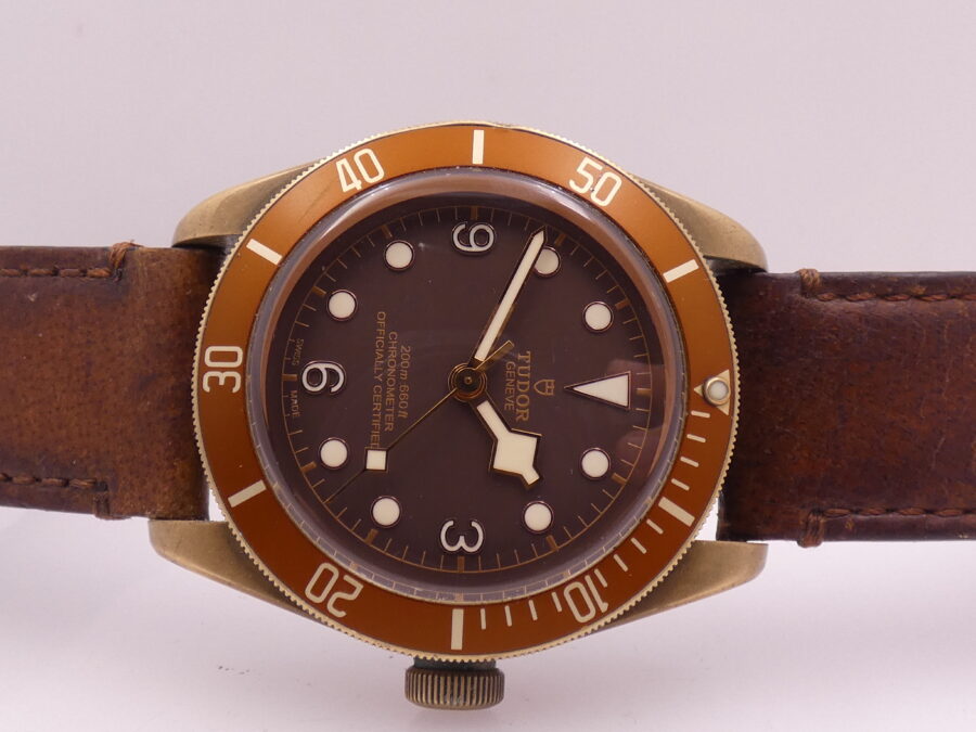 Tudor Black Bay Bronze Heritage 43mm 79250BM BOX&PAPERS Anno 2017 Automatico Cronometro - immagine 6
