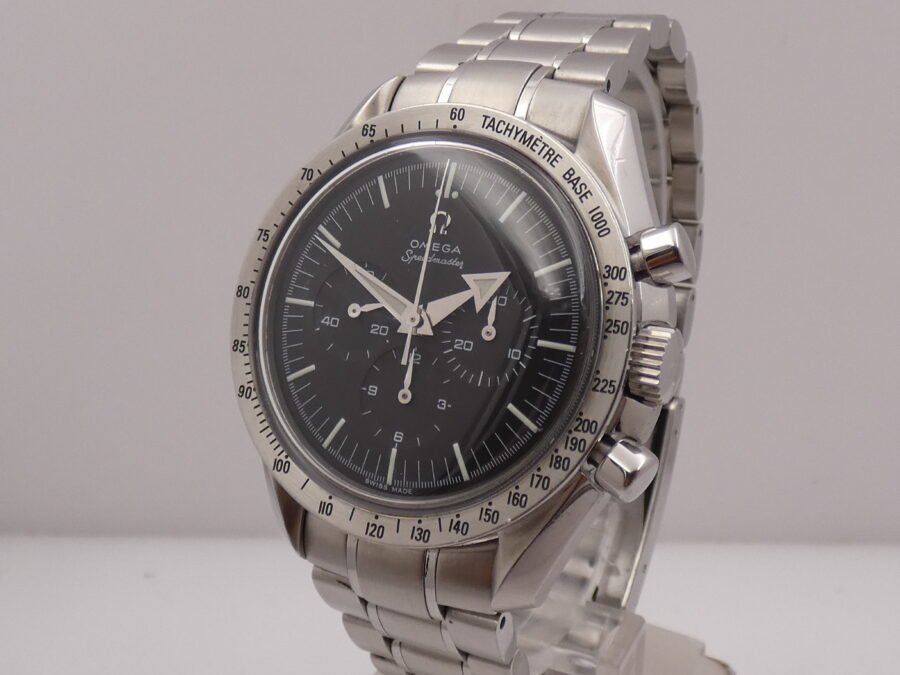 Cronografo Omega Speedmaster Broad Arrow Replica ANNO 2005 Braccialato Manuale Acciaio 3594.50 - immagine 6