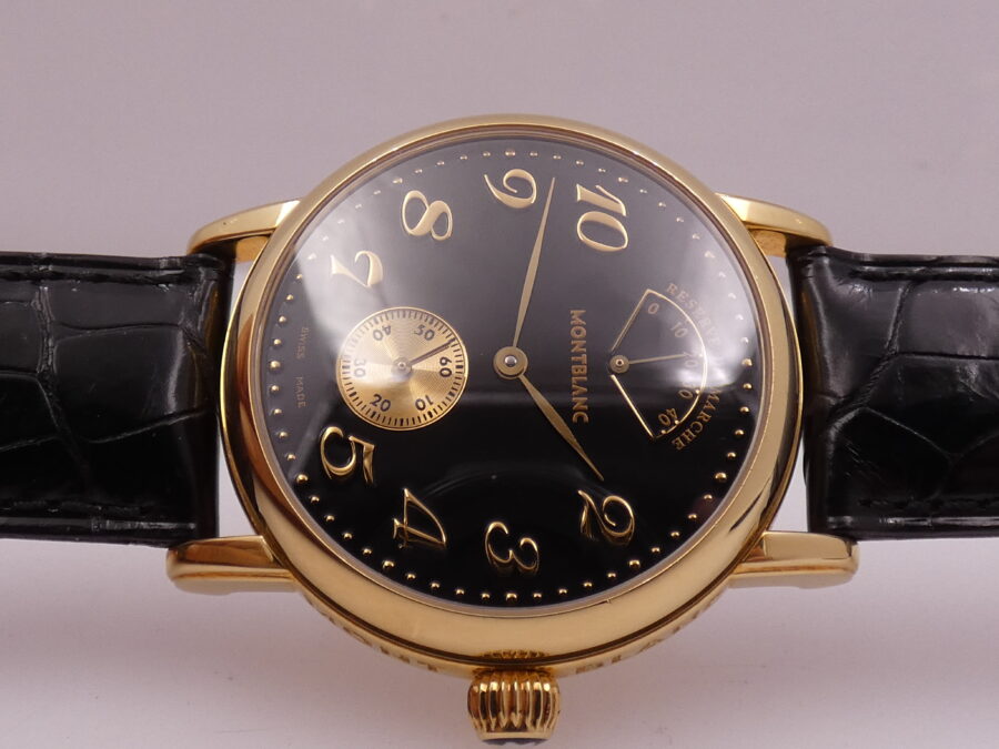 Montblanc Reserve De Marche Meisterstück Oro18Kt N.O.S. BOX&PAPERS Hand Winding Ref. 7007 New Old Stock Anni 90's - immagine 6