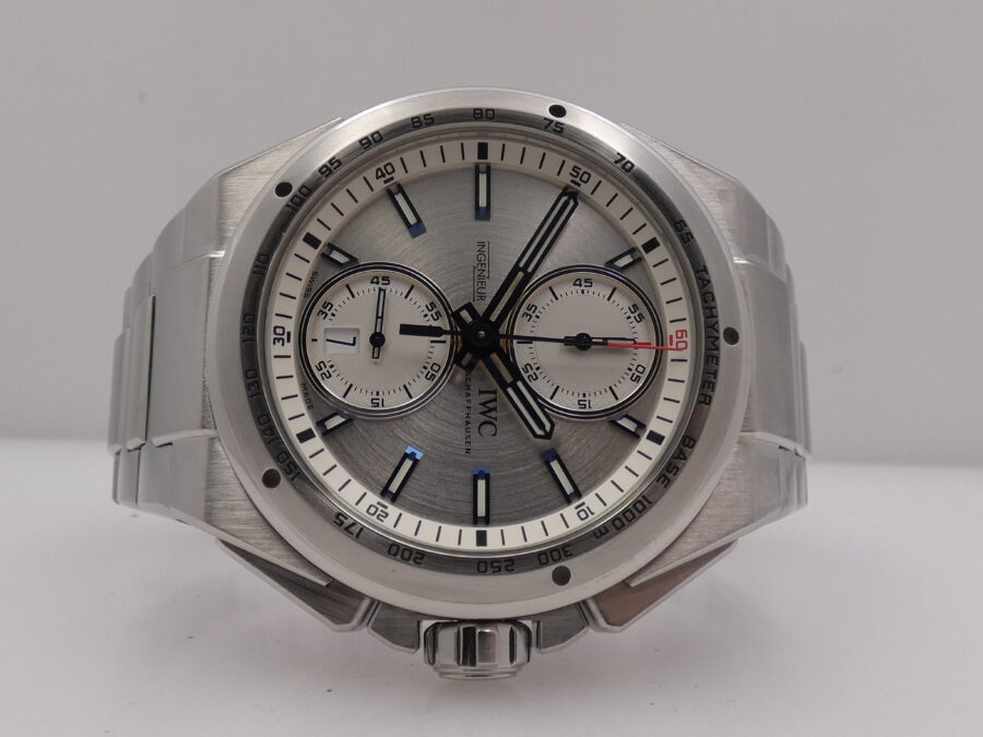 Cronografo IWC Ingenieur Racer Flyback LIKE NEW Automatico Acciaio Ref. IW378510 - immagine 6