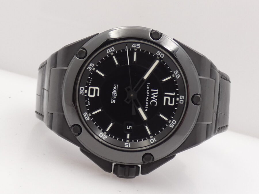 IWC Ingenieur AMG Black Series Ceramic LIKE NEW With PAPERS Anno 2019 Automatico Date Ref. IW322503 - immagine 7
