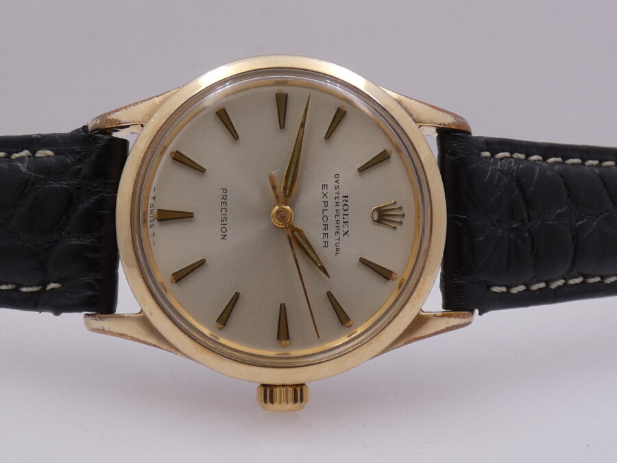 Rolex RARO Oyster Perpetual Expoler 5506 Laminato Oro 18Kt Automatico Anni 60's Vintage - immagine 6