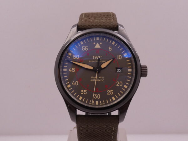 IWC Pilot Mark Top Gun Miramar Mark XVIII With PAPERS Anno 2017 Ceramica Automatico Date Ref.IW324702