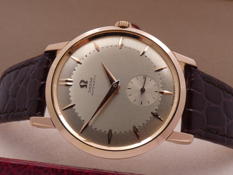 Omega Classic Dual Tone 2897 Automatico Oro Rosa 18Kt ANNO1958 TOP CONDITION - immagine 6