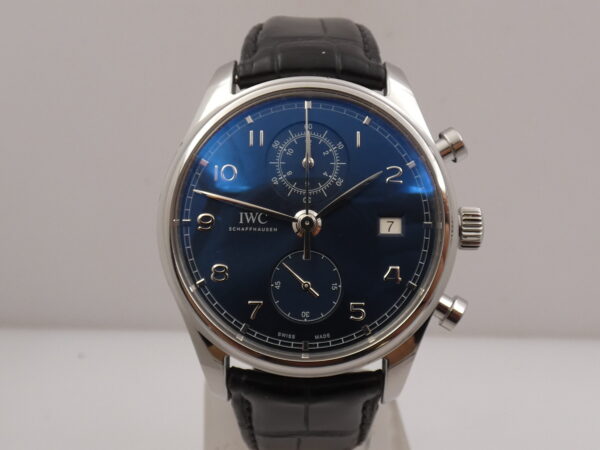 Cronografo IWC Portuguese With PAPERS ANNO 2018 Automatico Acciaio Ref. IW390303