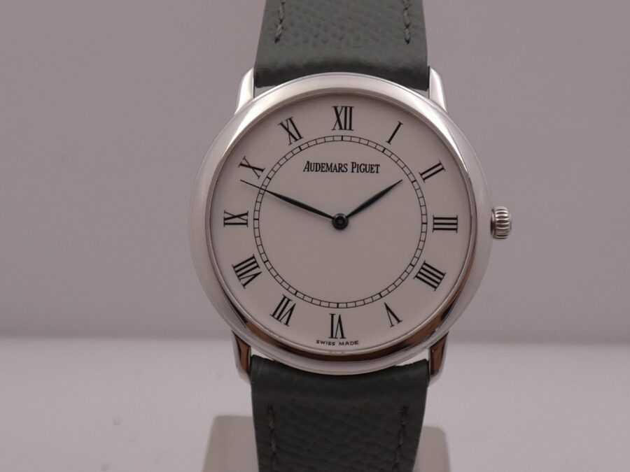 Audemars Piguet Classic Ultra Thin 34mm Oro Bianco 18Kt With BOX Manuale TOP CONDITION Ref. 14894OR - immagine 7