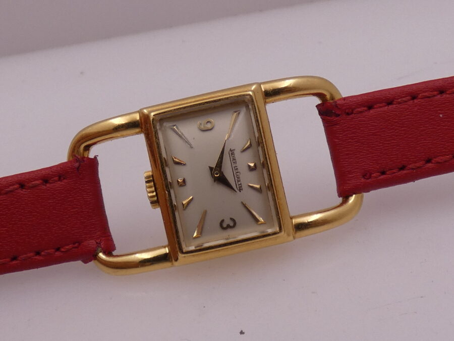 Jaeger-LeCoultre Etrier Padlock 1670 Lady 18Kt Solid Gold YEARS '60s Hand Winding K840 Wonderful - immagine 7
