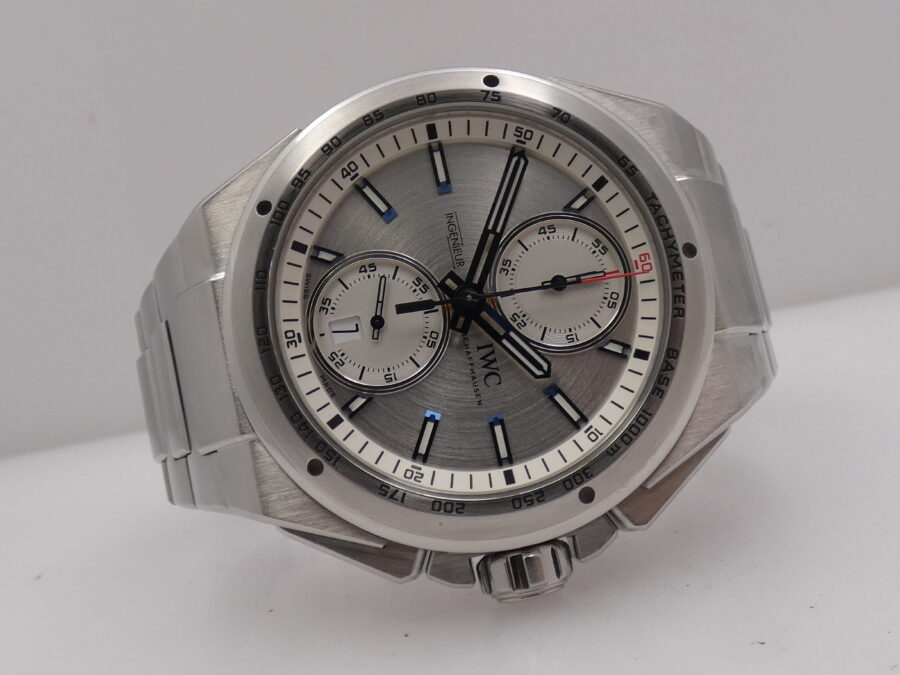 Cronografo IWC Ingenieur Racer Flyback LIKE NEW Automatico Acciaio Ref. IW378510 - immagine 7