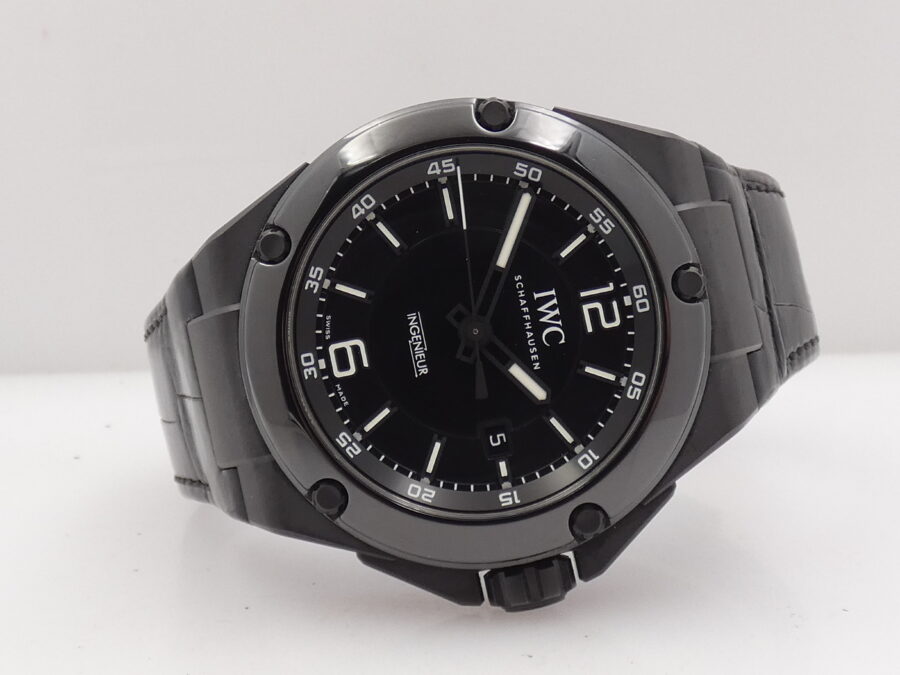 IWC Ingenieur AMG Black Series Ceramic LIKE NEW With PAPERS Anno 2019 Automatico Date Ref. IW322503 - immagine 8