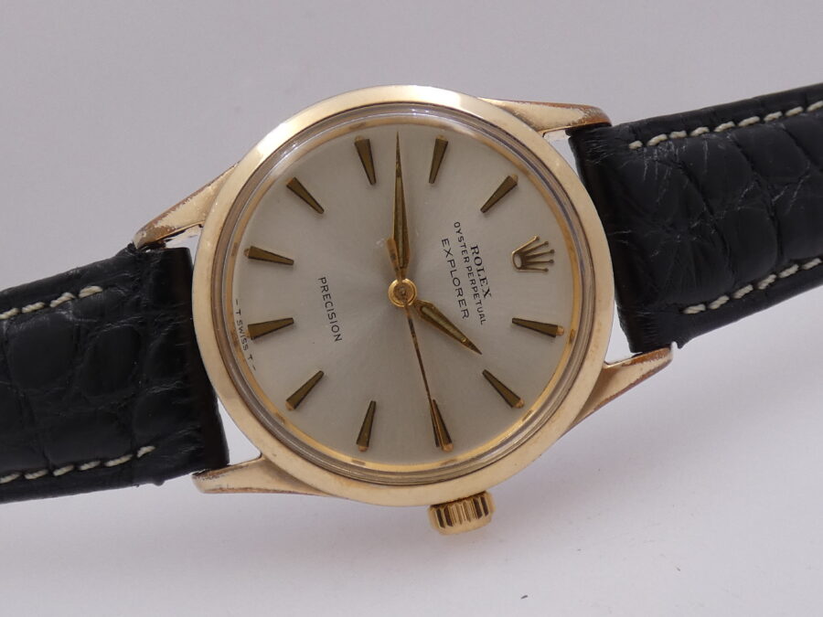 Rolex RARO Oyster Perpetual Expoler 5506 Laminato Oro 18Kt Automatico Anni 60's Vintage - immagine 7