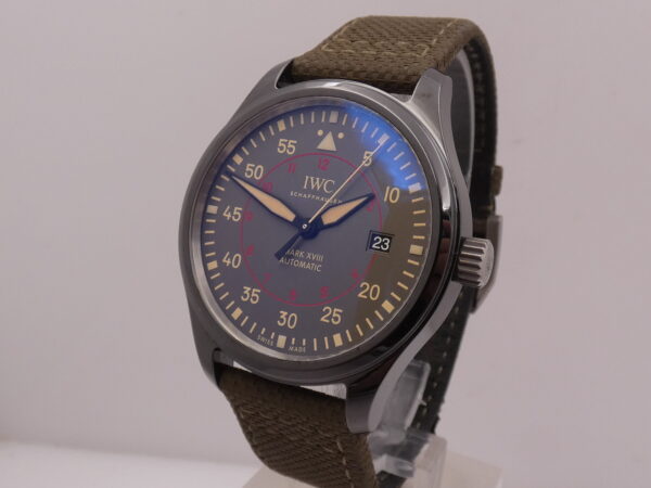 IWC Pilot Mark Top Gun Miramar Mark XVIII With PAPERS Anno 2017 Ceramica Automatico Date Ref.IW324702