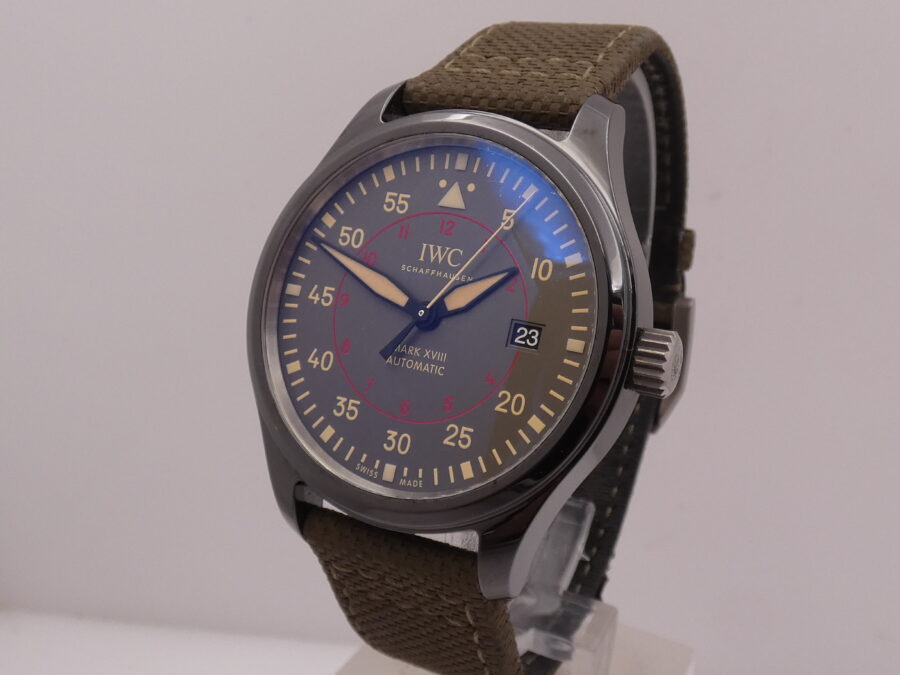 IWC Pilot Mark Top Gun Miramar Mark XVIII With PAPERS Anno 2017 Ceramica Automatico Date Ref.IW324702 - immagine 7