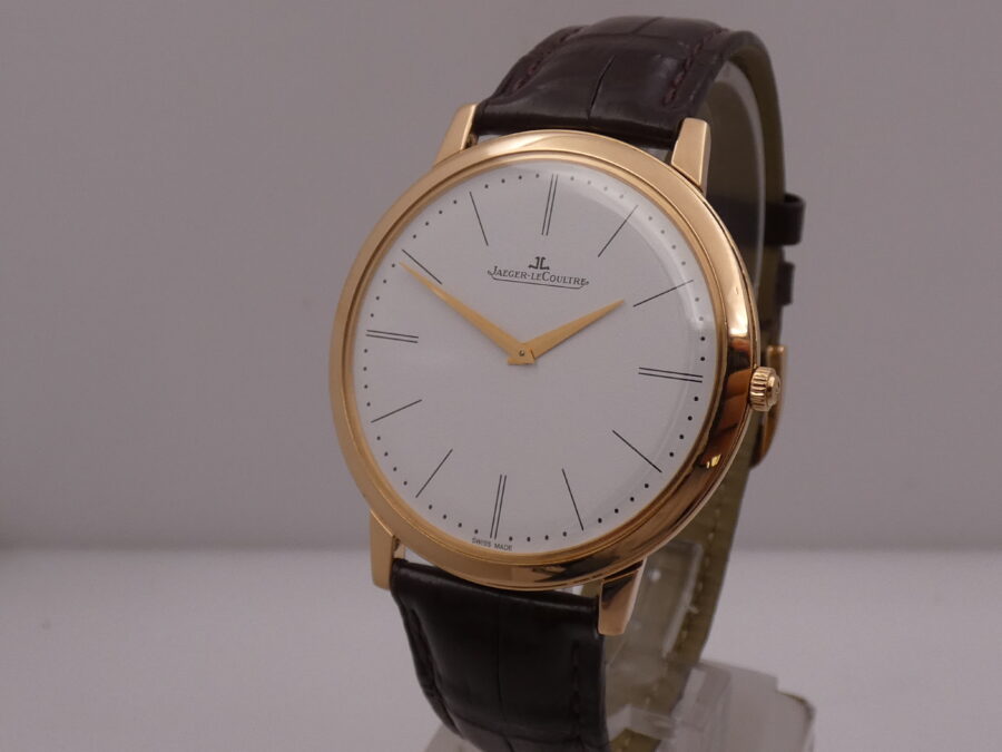 Jaeger-LeCoultre Master Ultra Thin 1907 39mm 18Kt Oro Rosa With PAPERS Anno 2017 Manuale Ref 120.2.79 - immagine 8