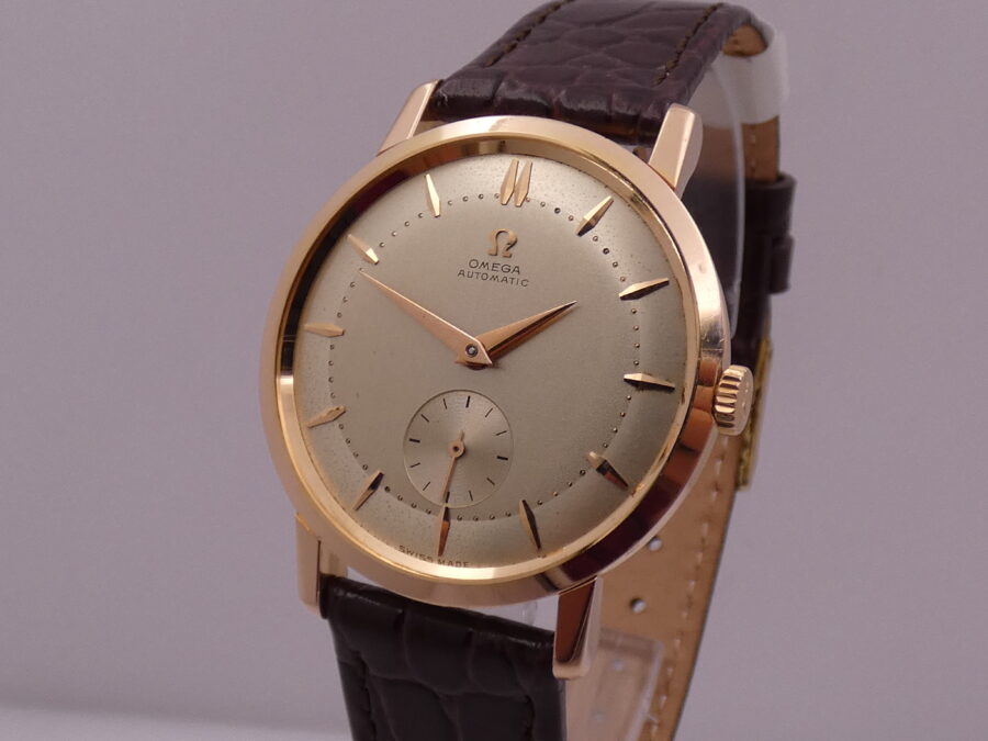 Omega Classic Dual Tone 2897 Automatico Oro Rosa 18Kt ANNO1958 TOP CONDITION - immagine 7