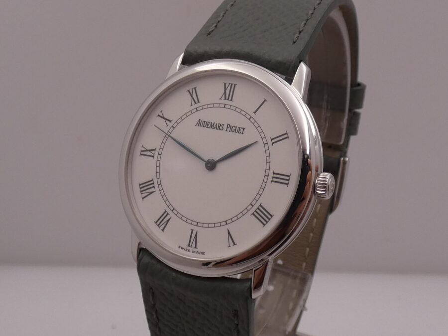 Audemars Piguet Classic Ultra Thin 34mm Oro Bianco 18Kt With BOX Manuale TOP CONDITION Ref. 14894OR - immagine 8