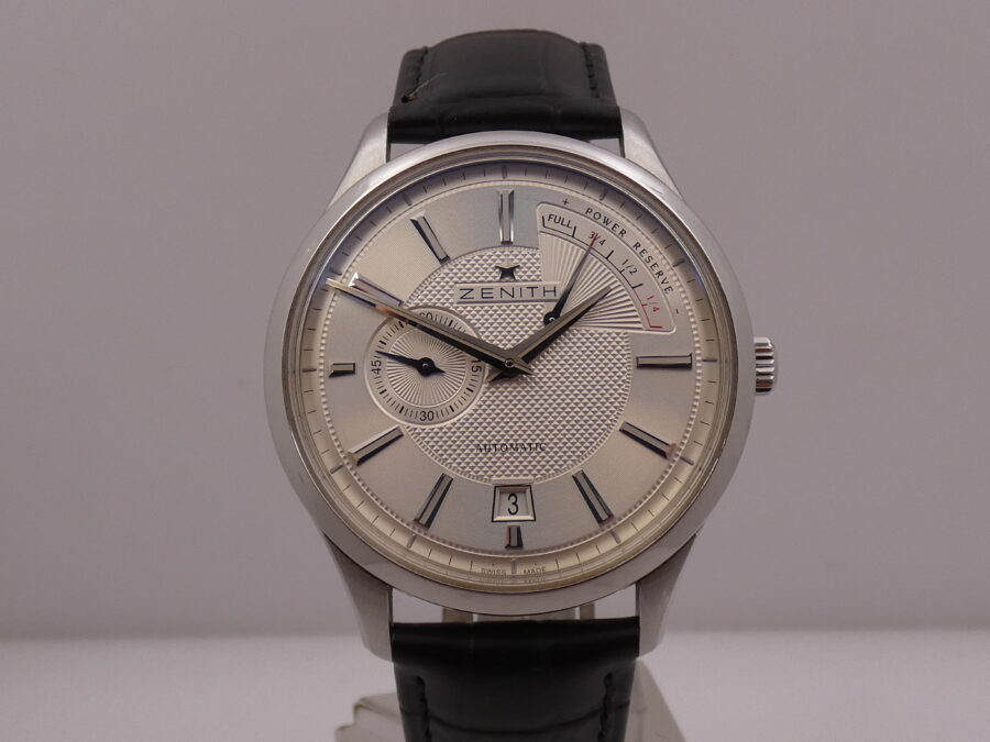 Zenith Captain Power Reserve Elite 03.2120.685 Honey Comb Dial Automatico Acciaio - immagine 8