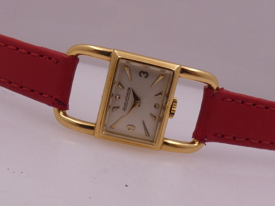 Jaeger-LeCoultre Etrier Padlock 1670 Lady 18Kt Solid Gold YEARS '60s Hand Winding K840 Wonderful - immagine 8