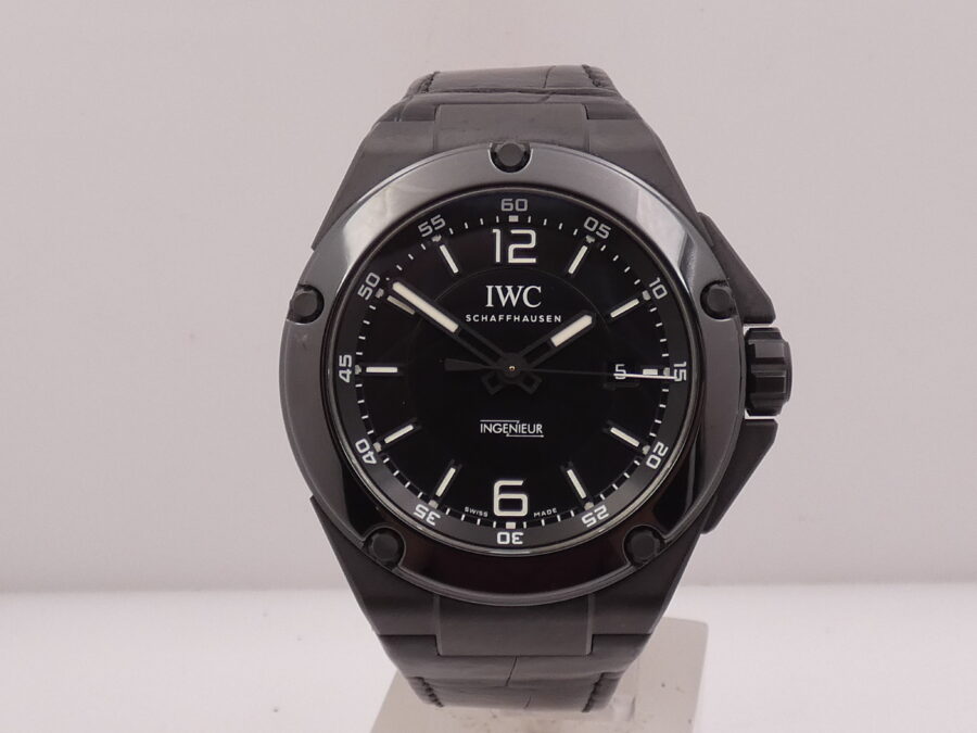 IWC Ingenieur AMG Black Series Ceramic LIKE NEW With PAPERS Anno 2019 Automatico Date Ref. IW322503 - immagine 9