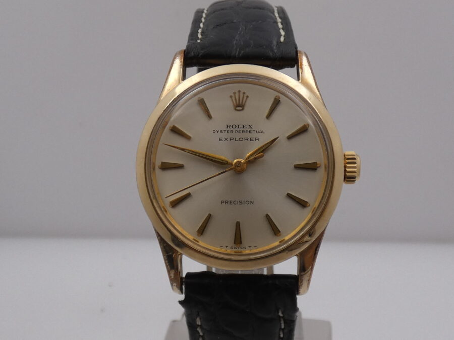 Rolex RARO Oyster Perpetual Expoler 5506 Laminato Oro 18Kt Automatico Anni 60's Vintage - immagine 8