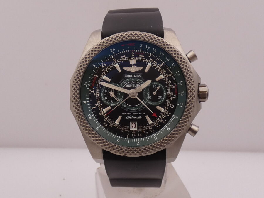 Cronografo Breitling For Bentley Supersports E27365 VERDE With BOX Titanio Limited Edition 1000pcs - immagine 9