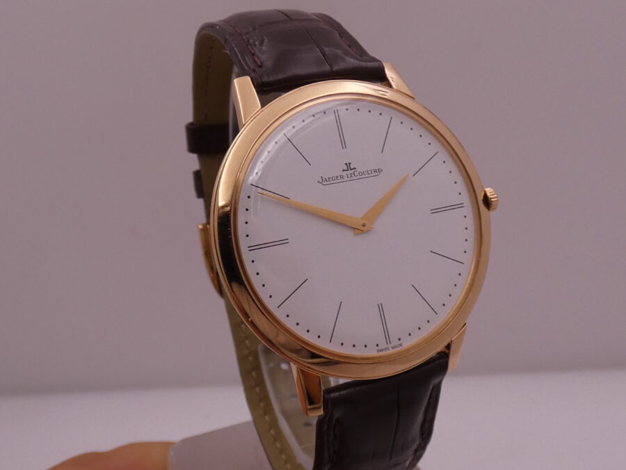 Jaeger-LeCoultre Master Ultra Thin 1907 39mm 18Kt Oro Rosa With PAPERS Anno 2017 Manuale Ref 120.2.79 - immagine 9